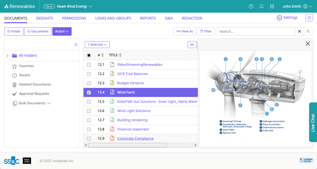 DealCentre for Energy screen