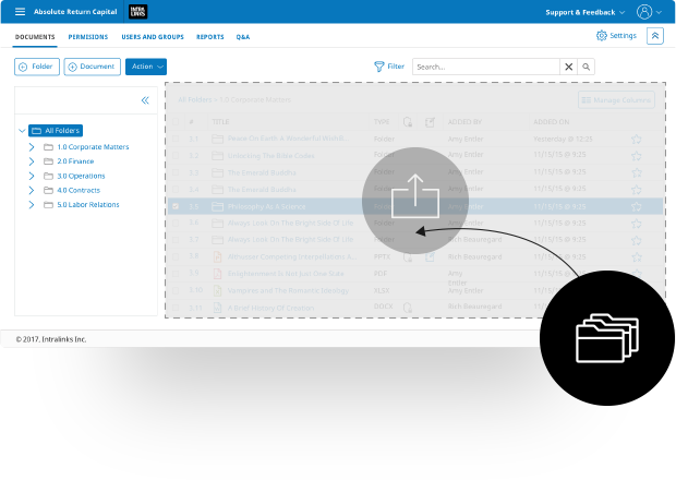 Intralinks virtual data room